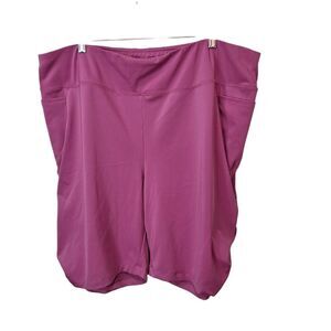 CLifestyle Live Well Women’s Athletic Shorts 26/28W Pink Stretch Pockets Casual